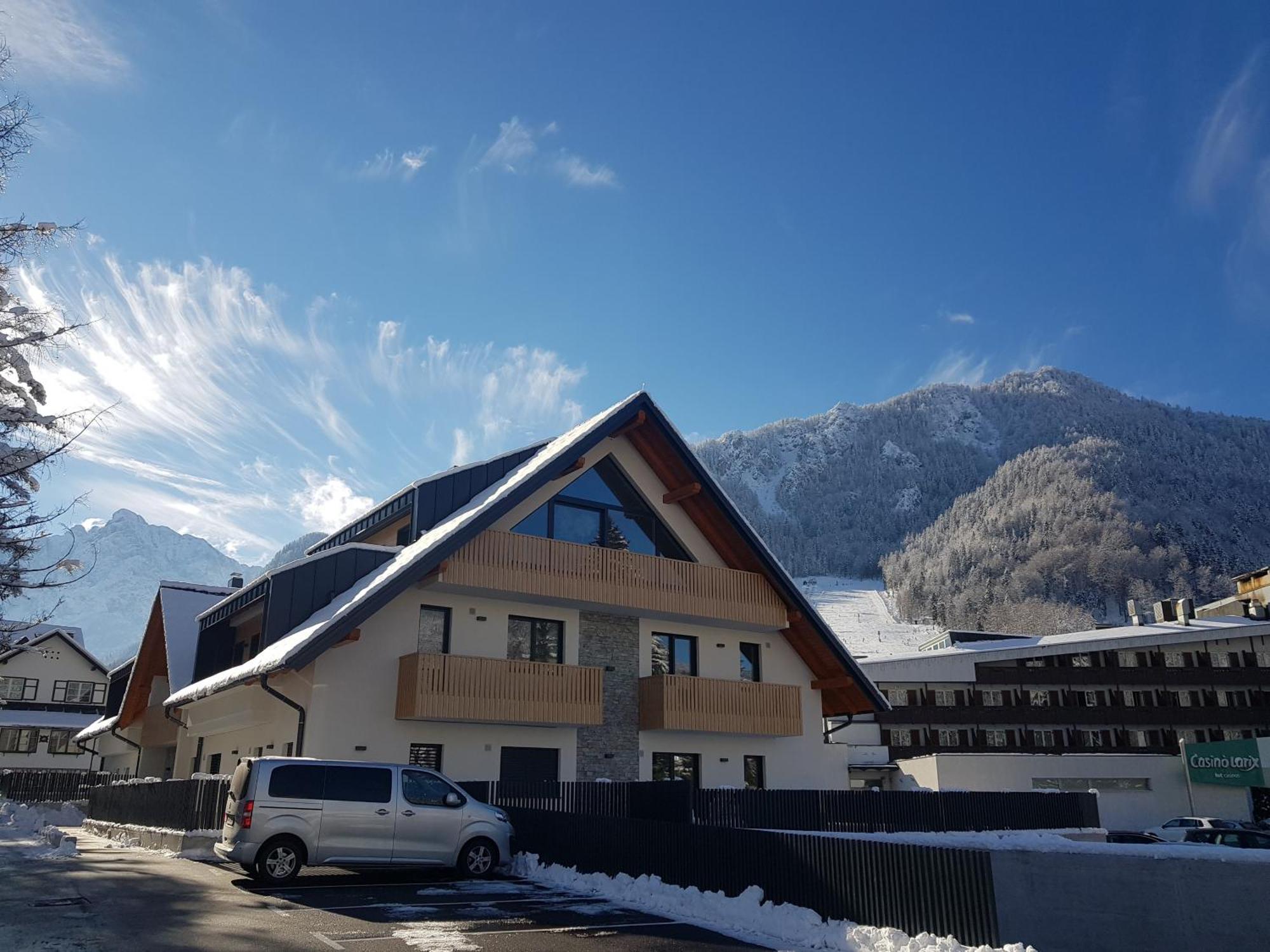 Vila Mojca Apartments Jasna & Jelka Кранска гора Екстериор снимка